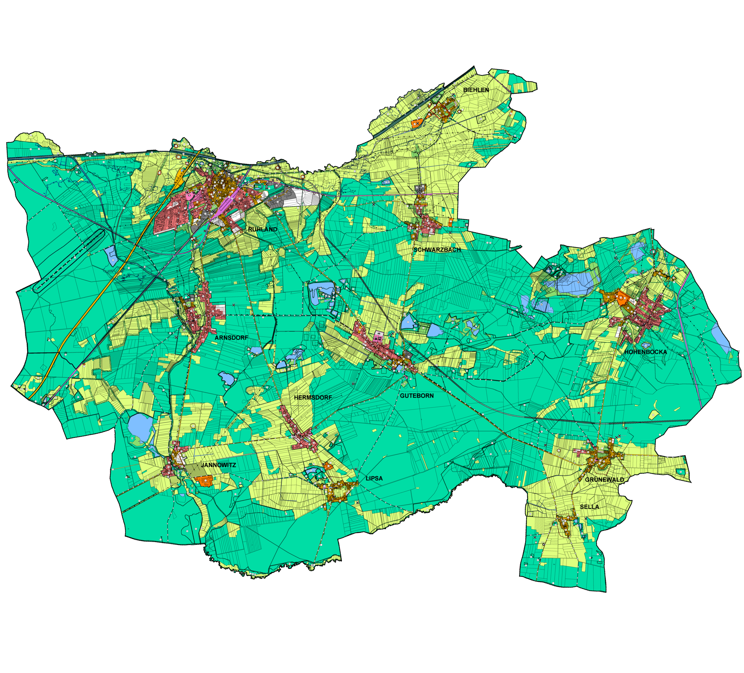 Mehr über den Artikel erfahren Gemeinsamer Flächennutzungsplan mit integriertem Landschaftsplan für das Amt Ruhland